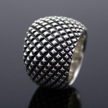 Caroline Savoie Joaillerie Bague Ananas Argent Bijoux Fait Main Montreal Handmade Jewelry