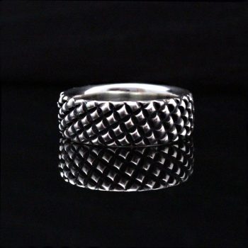 Caroline Savoie Joaillerie Jonc Capitonne Homme Unisex Mariage Alliance