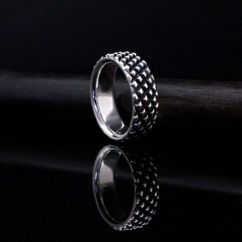 Caroline Savoie Joaillerie Jonc Capitonne Homme Unisex Mariage Alliance