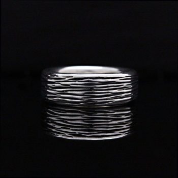 Caroline Savoie Joaillerie Jonc Essence Bois H. Bague Unisex Argent Mariage (2)