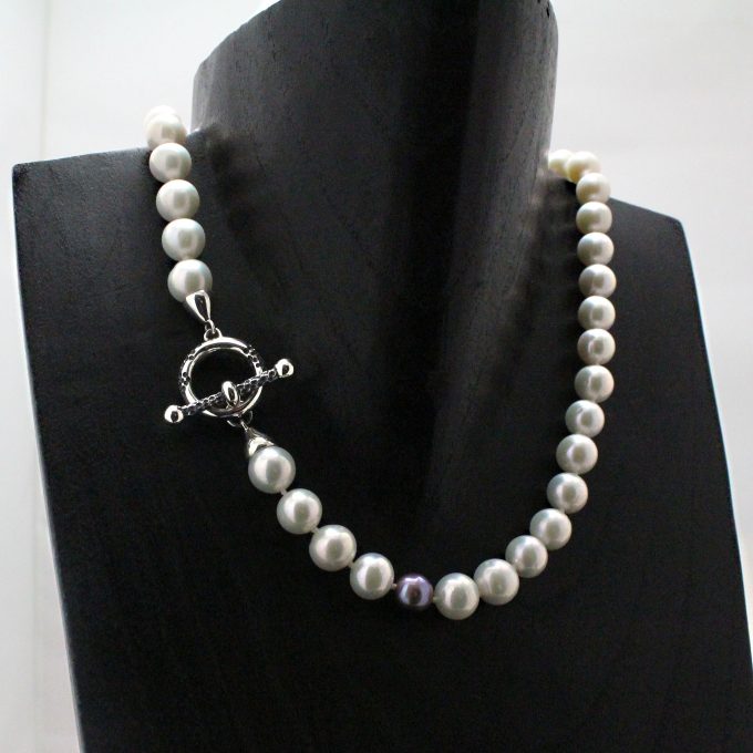 Caroline Savoie Joaillerie Collier Perles Jaguar Blanches Kasumiga Bijoux Faits Main Montreal Handmade Jewelry Pearls Necklace (5)