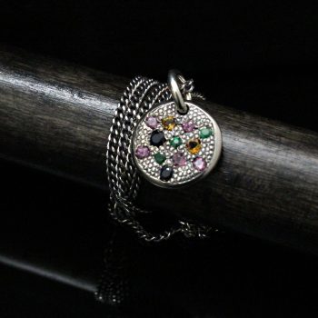 Caroline Savoie Joaillerie Pendentif Mini Bijoux Quebec Fait Main Handmade Jewellery Small Silver Pendant (3)