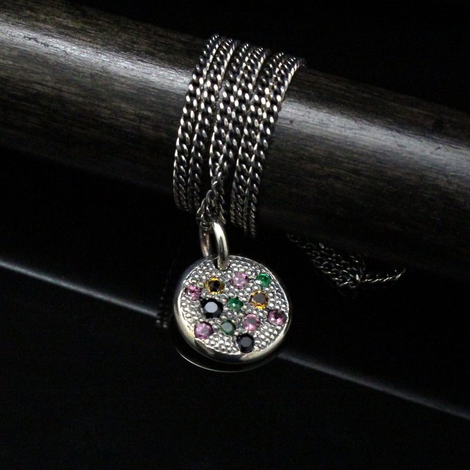 Caroline Savoie Joaillerie Pendentif Mini Bijoux Quebec Fait Main Handmade Jewellery Small Silver Pendant (7)