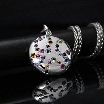 Caroline Savoie Joaillerie Pendentif Bonbon Bijoux Faits Main Joaillier Quebec Montreal Handmade Jewellery Candy Pendant Colorful (1)