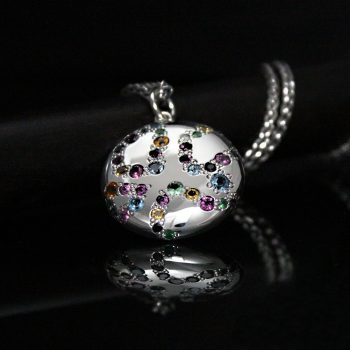 Caroline Savoie Joaillerie Pendentif Bonbon Bijoux Faits Main Joaillier Quebec Montreal Handmade Jewellery Candy Pendant Colorful (4)