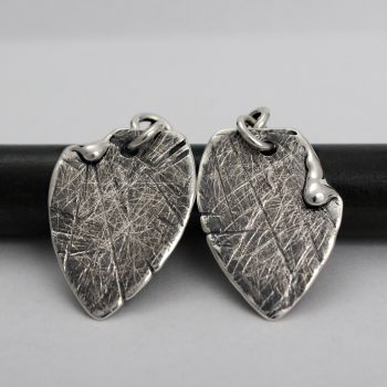 Caroline Savoie Joaillerie Boucles d'oreilles Petales Bijoux Fait Main Quebec Montreal Handmade Earrings Jewelry Designer (2)