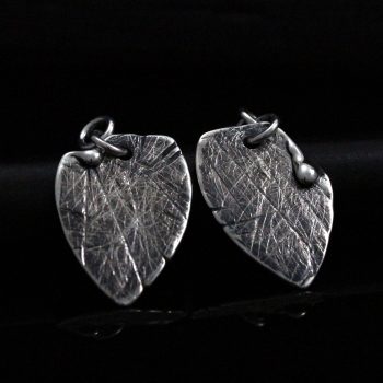 Caroline Savoie Joaillerie Boucles d'oreilles Petales Bijoux Fait Main Quebec Montreal Handmade Earrings Jewelry Designer (5
