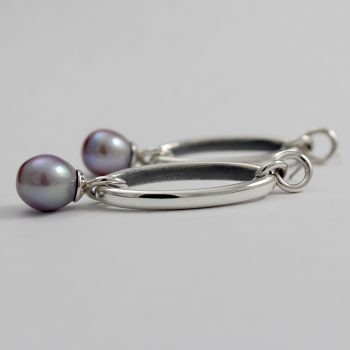 Caroline Savoie Joaillerie Boucles D'oreilles Perles Oves Roses Bijoux Quebec Fait Main Montreal Handmade Jewelry Pink Pearl Earrings (6)