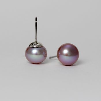 Caroline Savoie Joaillerie Boucles D'oreilles Perles Roses Bjoux Faits Main Quebec Montreal Pearl Earrings (1)