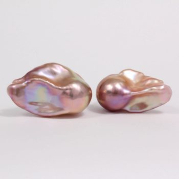 Caroline Savoie Joaillerie Boucles D'oreilles Tableau Perle Keshi Rose Bijoux Montreal Quebec (1)