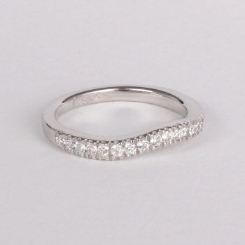 Caroline Savoie Joaillerie Bague Vague Diamant Or Blanc Stackable Ring Bijoux Montreal Quebec (3)